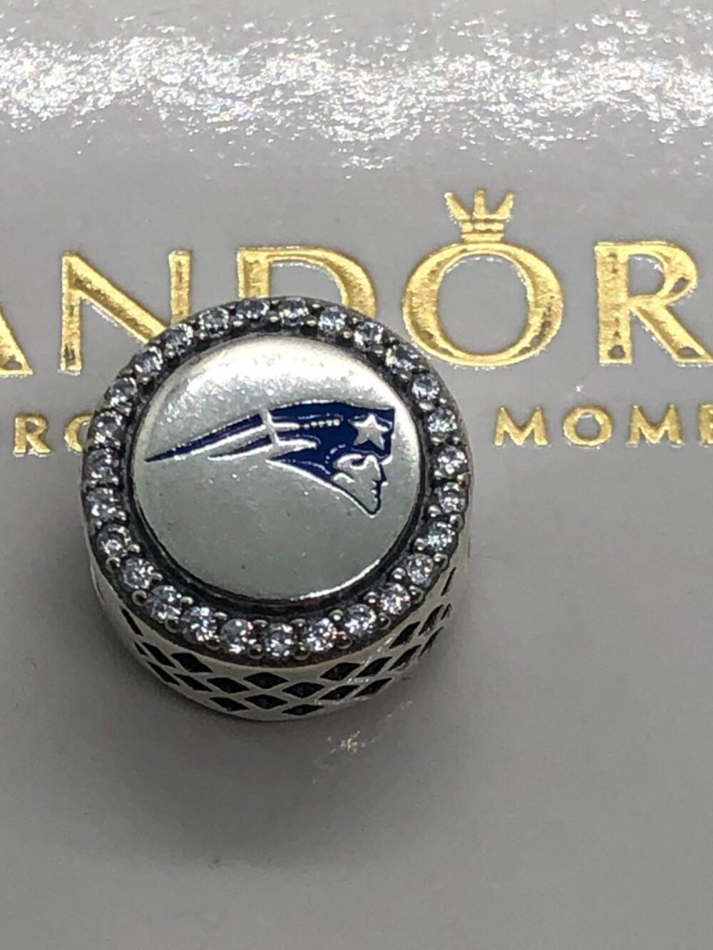 Pandora New England Patriots Bead charm